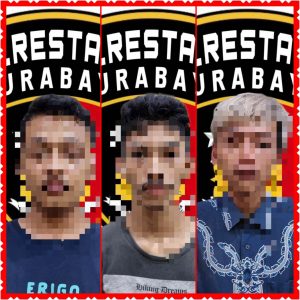 Curi Sepeda Angin, Tiga Residivis Ditangkap Satreskrim Polrestabes Surabaya