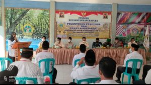 Rapat Koordinasi dan pelantikan Perkumpulan BPD se Kecamatan Sangkapura.