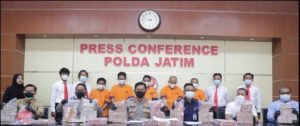 Ditkrimsus Polda Jatim Bersama Polresta Banyuwangi Gerak Cepat Ungkap Peredaran Uang Palsu