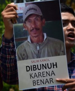 SALIM KANCIL DIBUNUH KARENA BENAR
