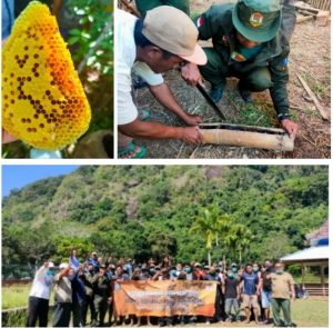 POKMAS Berkah Hutan Menggelar Pelatihan Budidaya Lebah Madu Hutan