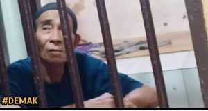 Gegara Menganiaya Pencuri, Seorang Kakek (74) Ditahan di Rutan Polres Demak
