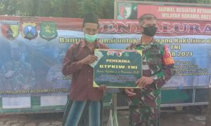 KODIM 0827 Sumenep Salurkan BTPKLW-TNI di Kepulauan Sepudi
