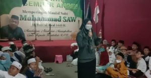 Jamaah Dzikir Semilir Angin Memperingati Maulid Nabi Bersama Anak Yatim  dan Kaum Duafa