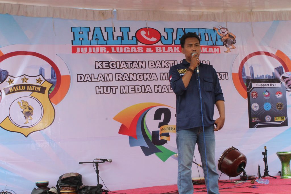 Peringati HUT yang Ke 3 Tahun, Hallojatimnews.com Gelar Baksos Santuni Anak Yatim Piatu dan Dhuafa