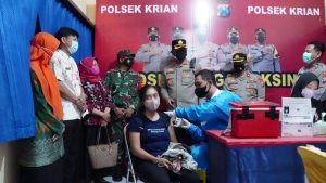 Tingkatkan Pelayanan, Polresta Sidoarjo Tambah Posko Siaga Vaksin 24 Jam, Ada di Krian dan Tanggulangin