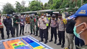 Polrestabes Surabaya Adakan Simulasi Pam Nataru untuk Pastikan Kota Surabaya Aman dan Sehat