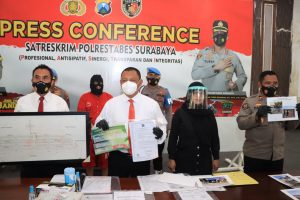 Terkait Mafia Tanah, Direktur PT. Barokah Inti Utama Surabaya di Ringkus Satreskrim Polrestabes Surabaya