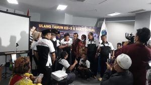 HUT Media Fajar Nusantara News yang Ke 3 Tahun Baksos Santuni Anak Yatim Piatu