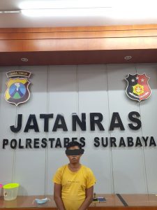 Unit Jatanras Satreskrim Polrestabes Surabaya Tangkap Pelaku Residivis Penjambretan Tas Jaksa Kejari Surabaya