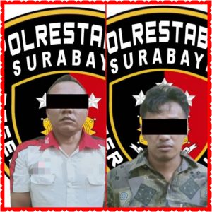 Satreskrim Polrestabes Surabaya  Tangkap Residivis  2 Pelaku Kasus Curanmor