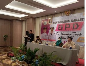 Asisten lll Pemkab Gresik Buka Peningkatan Kapasitas BPD Kecamatan Tambak