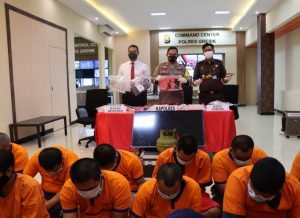 Selama Satu Bulan, Polres Gresik Berhasil Ringkus Belasan Pelaku Kriminal