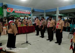 Pelantikan Majelis Pembimbing Pengurus Kwartir Ranting Gerakan Pramuka di Pulau Bawean