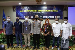 Gandeng Polresta Malang Kota, PWI Malang Raya Gelar UKW