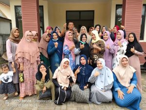 Kepala UPT Dinas Pekerjaan Umum Wilayah Bawean Bersilaturahmi Dengan Dharma Wanita