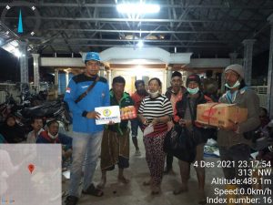 SELANG 2 JAM LETUSAN GUNUNG SEMERU, BLUE HELMET BERGERAK BAK ELANG