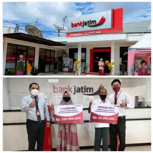 Bank Jatim Gelar Hadiah Undian Tabungan SIMPEDA Tingkat Regional 2021