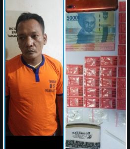 Satreskoba Polres Gresik Gerebek Rumah Pengedar Sabu di Menganti