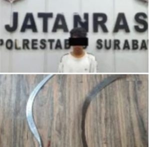 Berdasar Rekaman CCTV Satreskrim Polrestabes Surabaya Berhasil Meringkus Dua Pelaku Penganiayaan