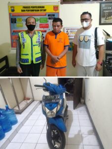 Polisi Berhasil Tangkap Pelaku Curanmor di Duduksampeyan