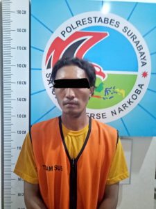 Tukang Becak Nyambi Edarkan Sabu Ditangkap Satresnarkoba Polrestabes Surabaya
