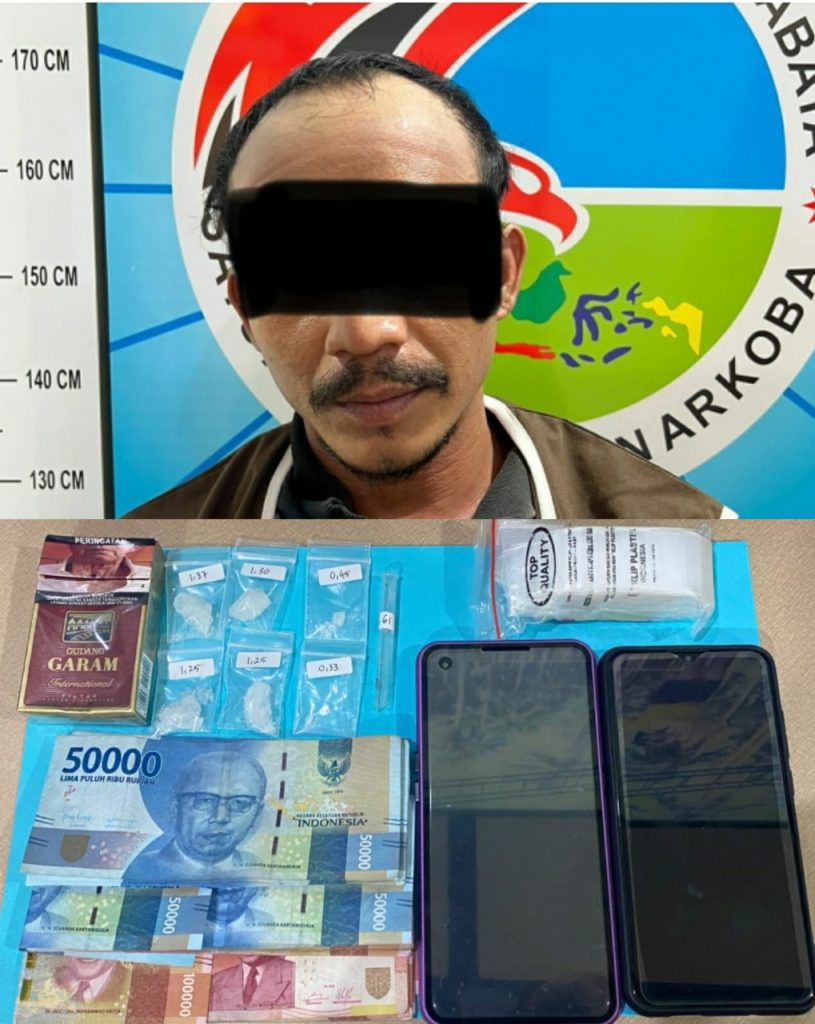 Edarkan Narkoba, WW Pria Pengangguran Harus Mendekam di Balik Jeruji Besi Polrestabes Surabaya