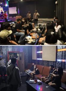 Polres Blitar Kota Gelar Razia Prokes di Tempat Hiburan Malam