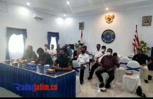 SOSIALISASI KOMCAD MATRA LAUT TA 2022, DIIKUTI LANAL BATUPORON VIDCOM