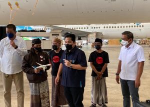 Santri Kreatif Pembuat Miniatur Pesawat Garuda Indonesia Asal Sampang, Diapresiasi dan Diundang Erick Thohir