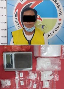 Oknum PNS  nyambi Mengedar Sabu Ditangkap Polisi Surabaya