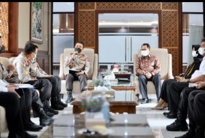 Dukung Tugas Pokok Polri, Kapolda Jatim Audiensi Bersama Wakil Ketua BPK RI Untuk Membangun Sinergitas