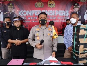 Polres Blitar Kota Ungkap Kasus Pencurian Laptop di SMKN 1 Udanawu