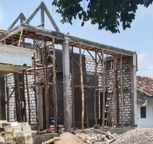 Pembangunan Kantor Desa Jogodalu Anggaran BK 2021 Belum Rampung, Ada yang Tidak Beres