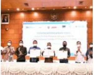 Bupati Gresik Tanda Tangani PJBL PT. PLN dengan PT.BKMS