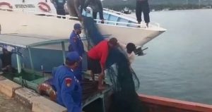 2 BB Jaring Cantrang Diserahkan Ke SATPOL AIRUD Polres Gresik