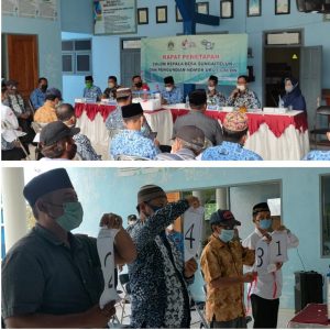 Forkopimcam Sangkapura Hadiri Prosesi Pengambilan Nomor Urut Cakades Sungaiteluk