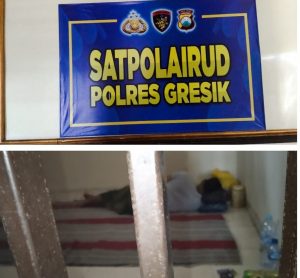 Nahkoda KM.Barokah Ilhali lV Kasus Nelayan Cantrang Ditahan di Satpol Airud Polres Gresik