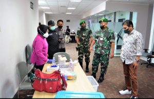 Pendam V/Brawijaya Gandeng MNC Group Gelar Baksos dan Serbuan Vaksinasi Covid-19.