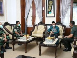 Dandim 0822/Bondowoso sebagai Pejabat Jalin Silaturahmi ke Bupati Bondowoso