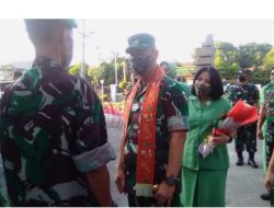 Dandim 0817/Gresik dan Forkopimda Sambut Kunker Danrem 084/Bhaskara Jaya Beserta Rombongan