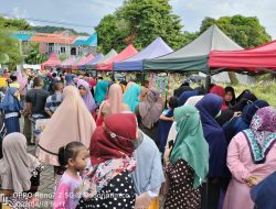 UPBU Harun Thohir Bawean Gelar Bazar Ramadhan Sembako Murah dan Santuni 100 Anak Yatim