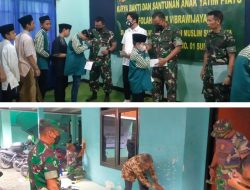 Infolahtadam V/Brawijaya Gelar Santunan Anak Yatim Piatu dan Bakti Sosial