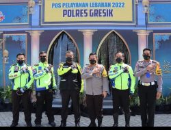 Tim Supervisi SBB Polda Jatim Tinjau Pos Yan Polres Gresik Bertema Masjid