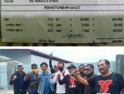 Gaji dan THR Karyawan PT Arja Kayu Lapis Indonesia Masih Jauh di Bawah UMK dan Belum Patuhi PP NOMOR 36 TAHUN 2021