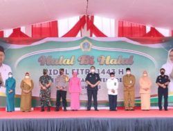 Hari Pertama Masuk Kerja, Bupati-Wabup Gresik Gelar Halal Bihalal Dengan Para ASN