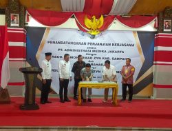 LANGKAH MAJU RSUD Dr.MUHAMMAD ZYN SAMPANG, GANDENG DUA PT