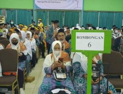 Calon Jama’ah Haji Asal Gresik kloter 16, Masuk Asrama Haji Sukolilo Surabaya