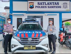 Jelang Operasi Semeru 2022 Satlantas Polres Sampang Lakukan Sosialisasi Dan Edukasi Pada Pengguna Jalan