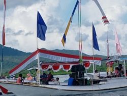 Ratusan Nelayan Desa Tambak Bawean Gelar Parade Perahu, Rayakan HUT Paguyuban Nelayan